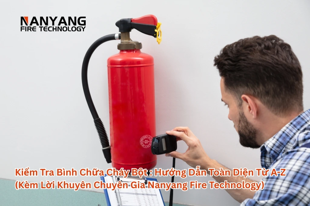 Cách Kiểm Tra Bình Chữa Cháy Bột Tại Nhà | Nanyang Fire Technology
